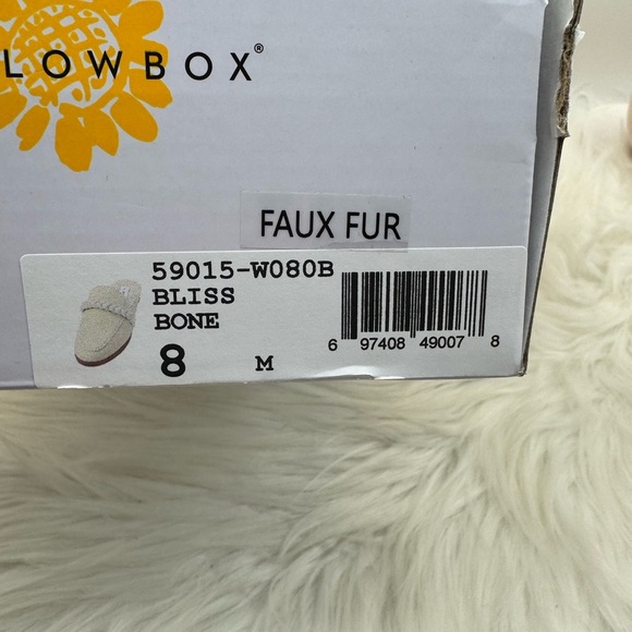 YELLOW BOX Bliss Lined Mules size 8M - Picture 8 of 8